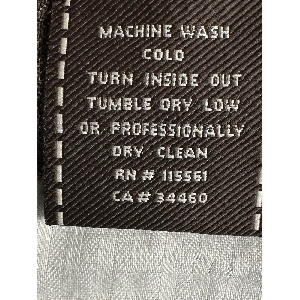 7 For All Mankind Jeans Womens Brown Distressed Bootcut Cotton Blend Size 28 - Picture 8 of 11